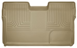 Ford F-150 Floor Liner - Rear - Husky Liners - WeatherBeater - Tan - `09-`12